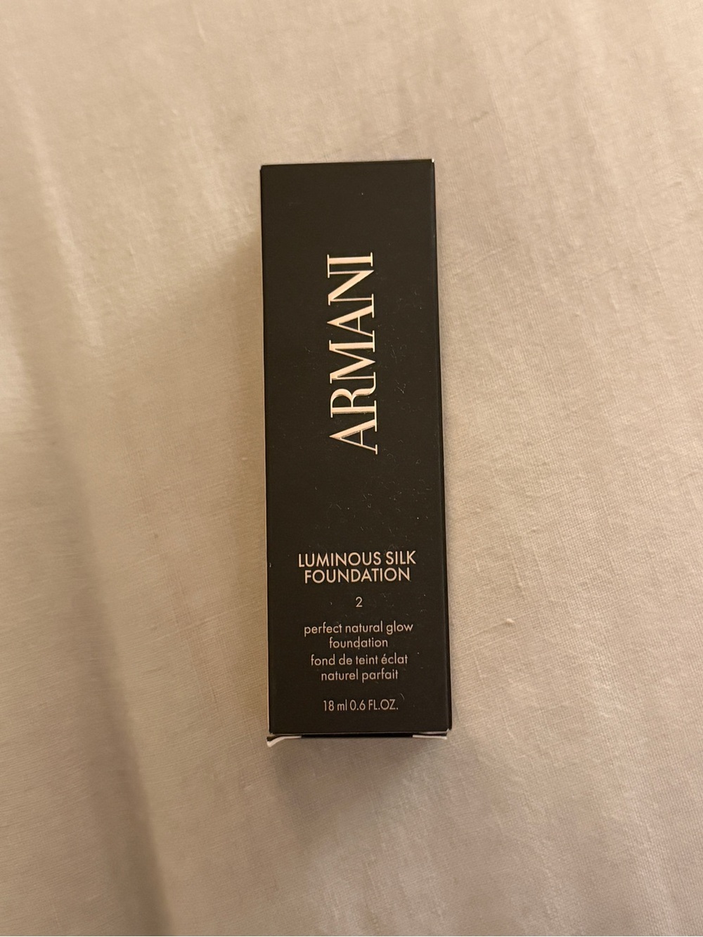 Armani Beauty- Luminous Silk Natural Glow Blurring Liquid Foundation, Color #2